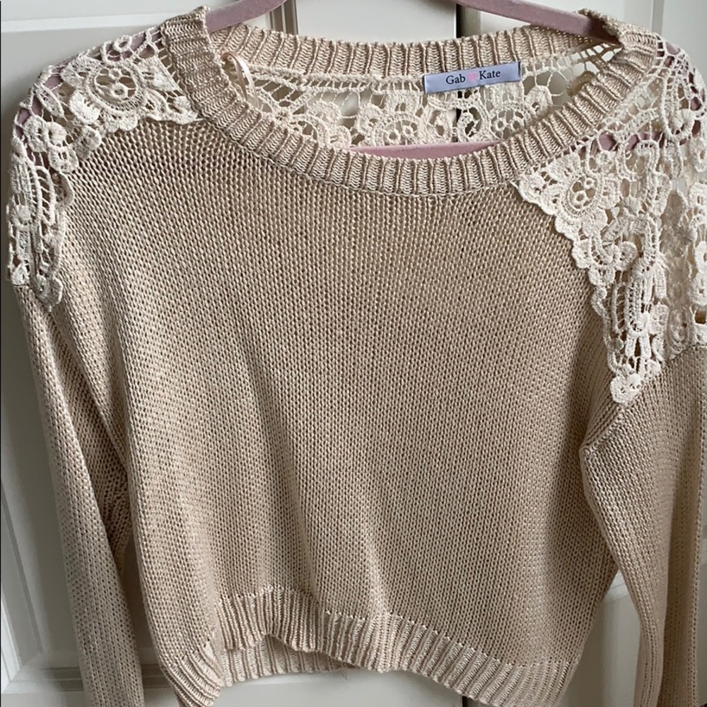Beige Gab❤️ Kate sweater